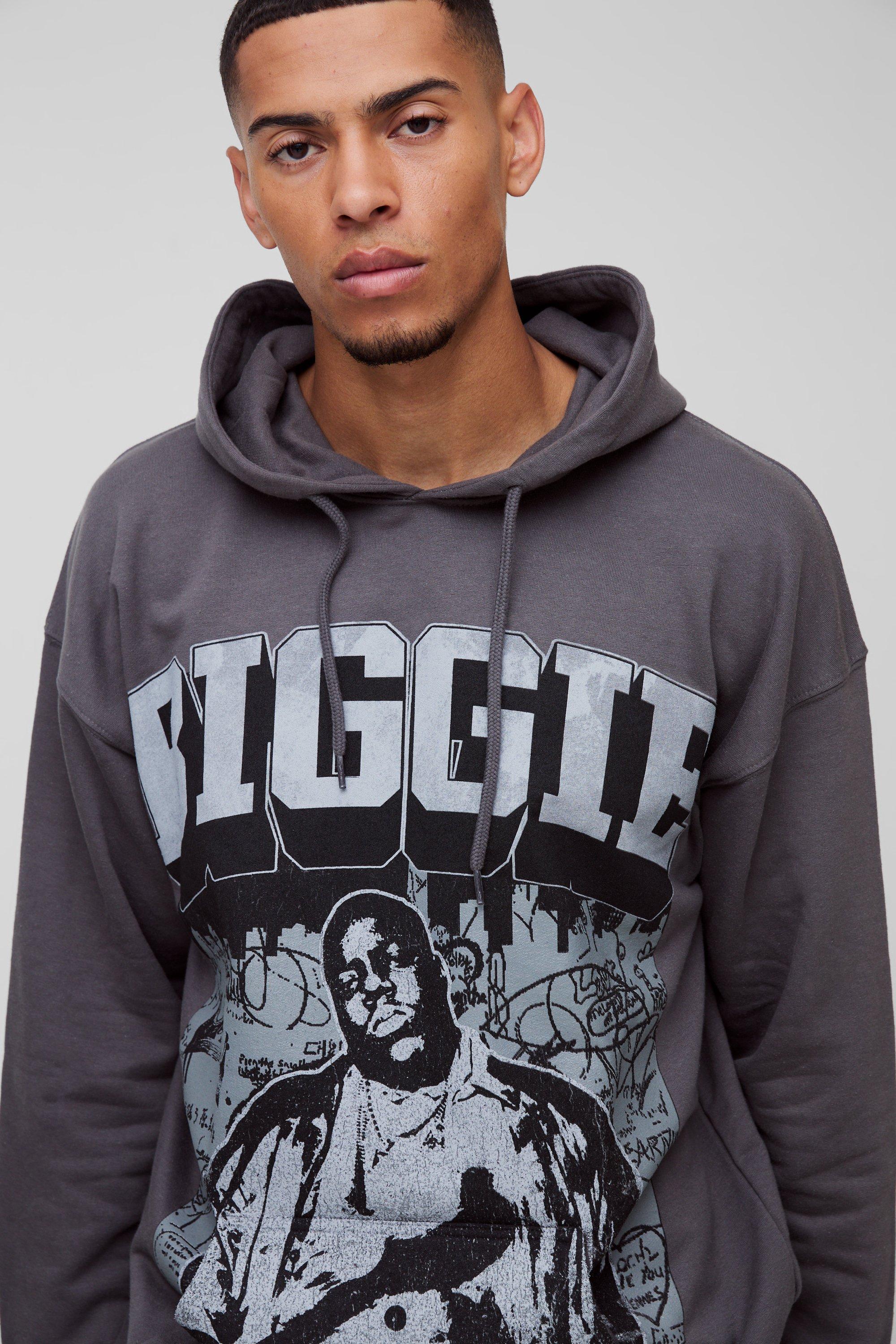 Oversize Hoodie mit lizenziertem Biggie Print