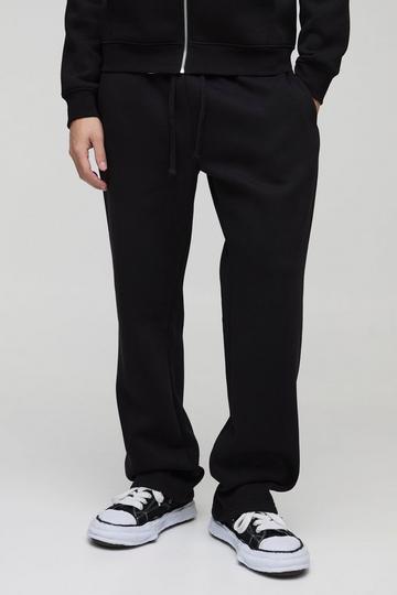 330GSM Relaxed Fit Basic Jogger black