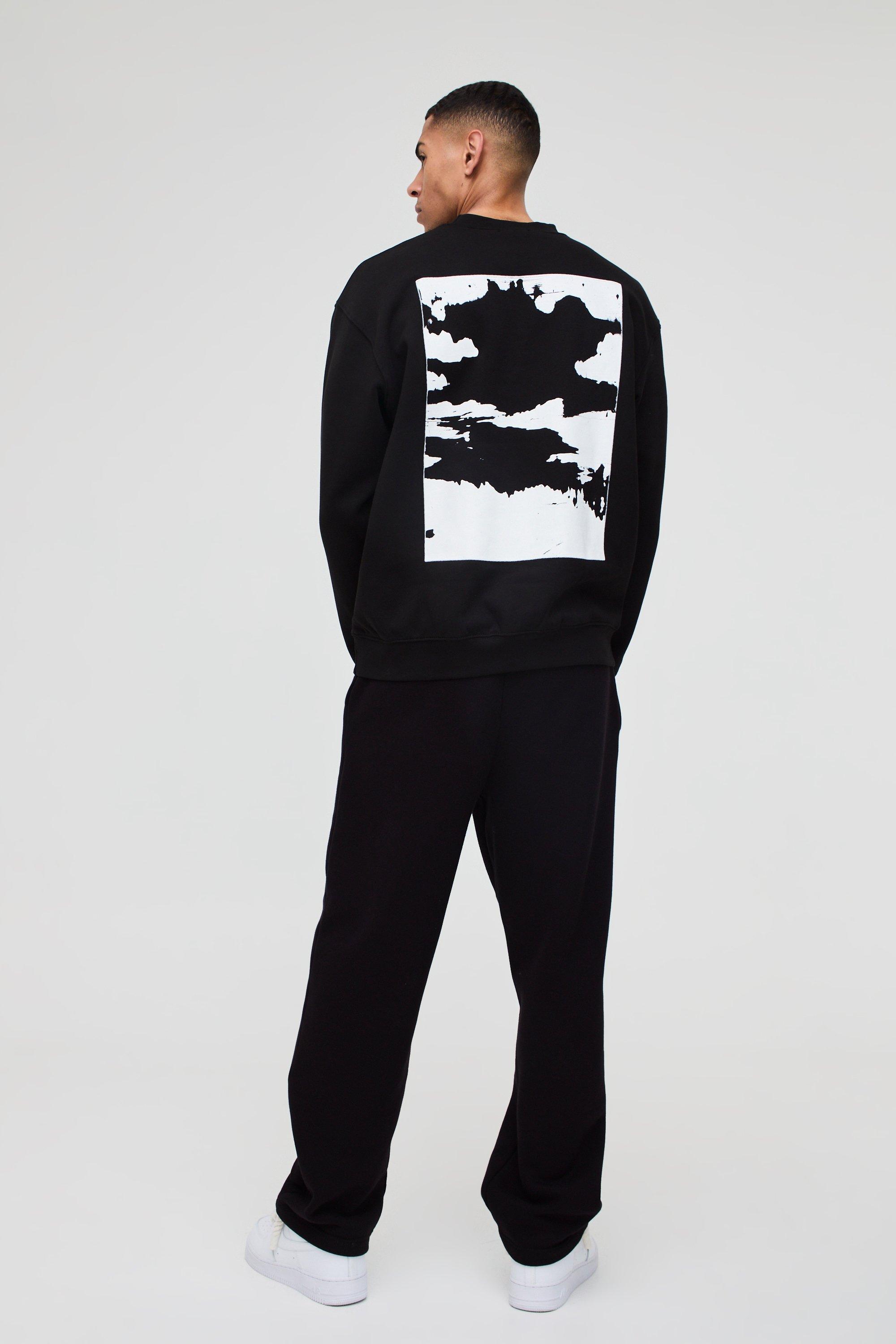 【boohoo】Abstract Box オーバーサイズ パーカー Oversized Abstract Box Graphic Sweatshirt | boohoo USA