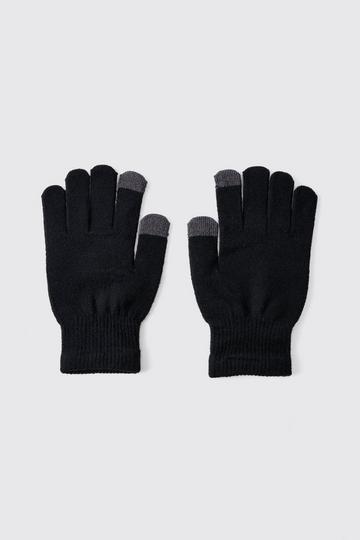 Touch Screen Gloves black