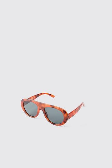 Tortoise Retro Sunglasses brown