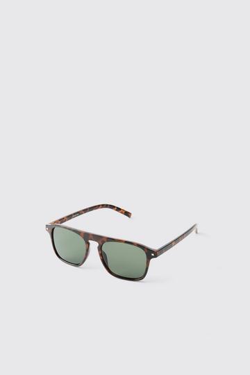 Retro Tortoise Sunglasses brown