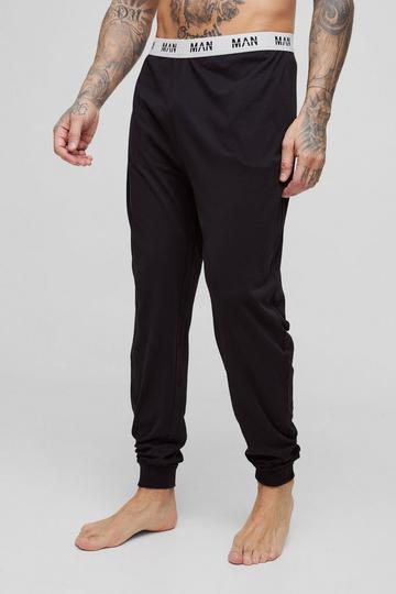 Tall Man Loungewear Cuffed Joggers black