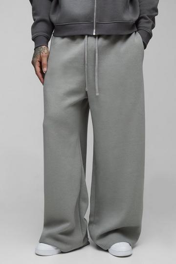 Grey Tall 330GSM Basic Straight Fit Jogger