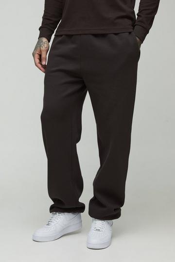 Tall 330GSM Basic Relaxed Fit Jogger chocolate