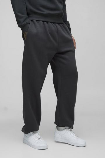 Grey Tall 330GSM Basic Relaxed Fit Jogger