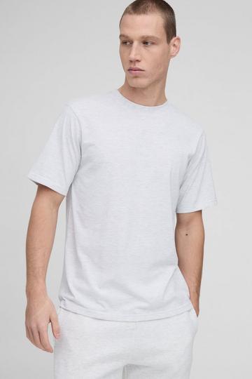 Basic Crew Neck T-shirt grey marl