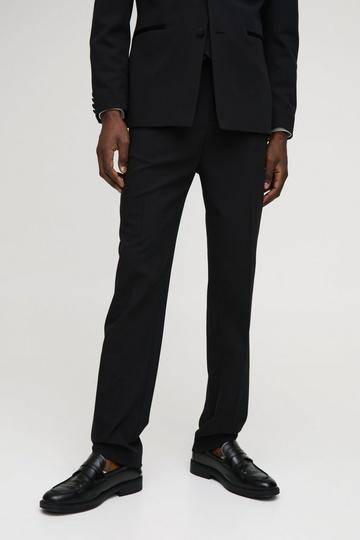 Straight Fit Tailored Trouser black