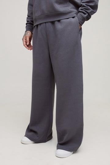 Tall 330GSM Extreme Wide Leg Basic Jogger charcoal