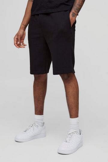 Tall Middellange Basic Slim Fit Shorts black