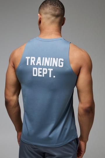 Man Active Performance Training Dept. Tank steel