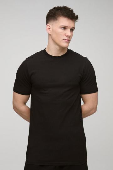 Tall Basic Muscle Fit T-shirt black