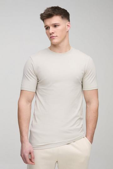 Tall Basic Muscle Fit T-shirt stone