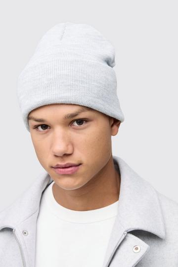 Essential Beanie In Grey grey