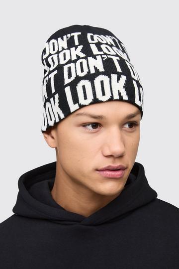 Black Don't Look Beanie