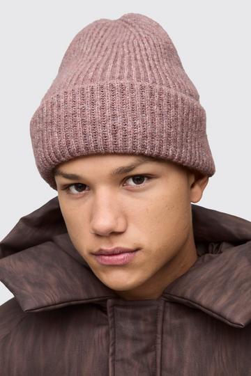 Natural Essential Beanie brown