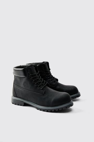 Black Worker Boot