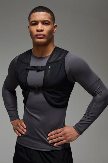 Man Active Hydration Hemd black