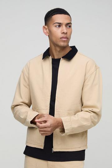 Regular Twill Jacket ecru