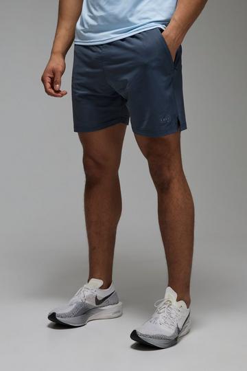 Man Active Super Stretch 5inch Shorts charcoal