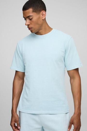 Regular Fit Washed T-Shirt blue