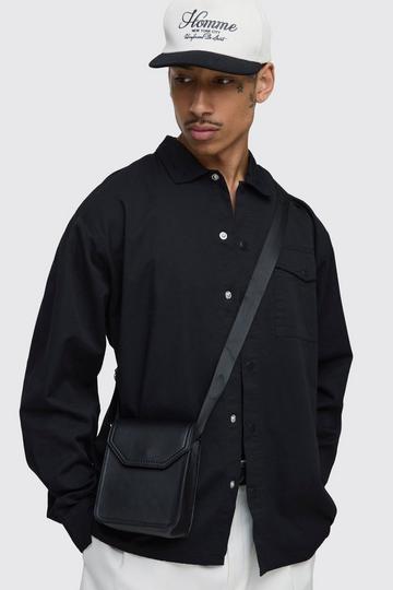 PU Side Bag black