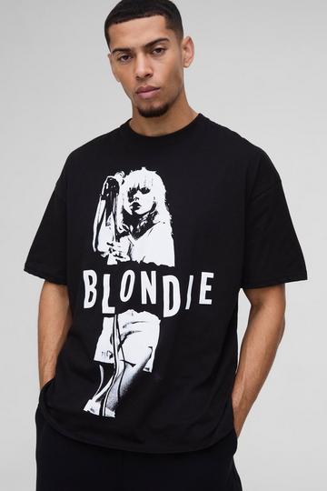 Oversized Blondie License Print T-Shirt black