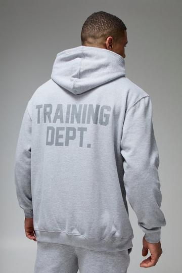 Grey Man Active Training Dept Oversized Hoodie