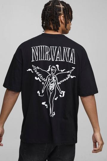 Oversized Nirvana License T-Shirt black