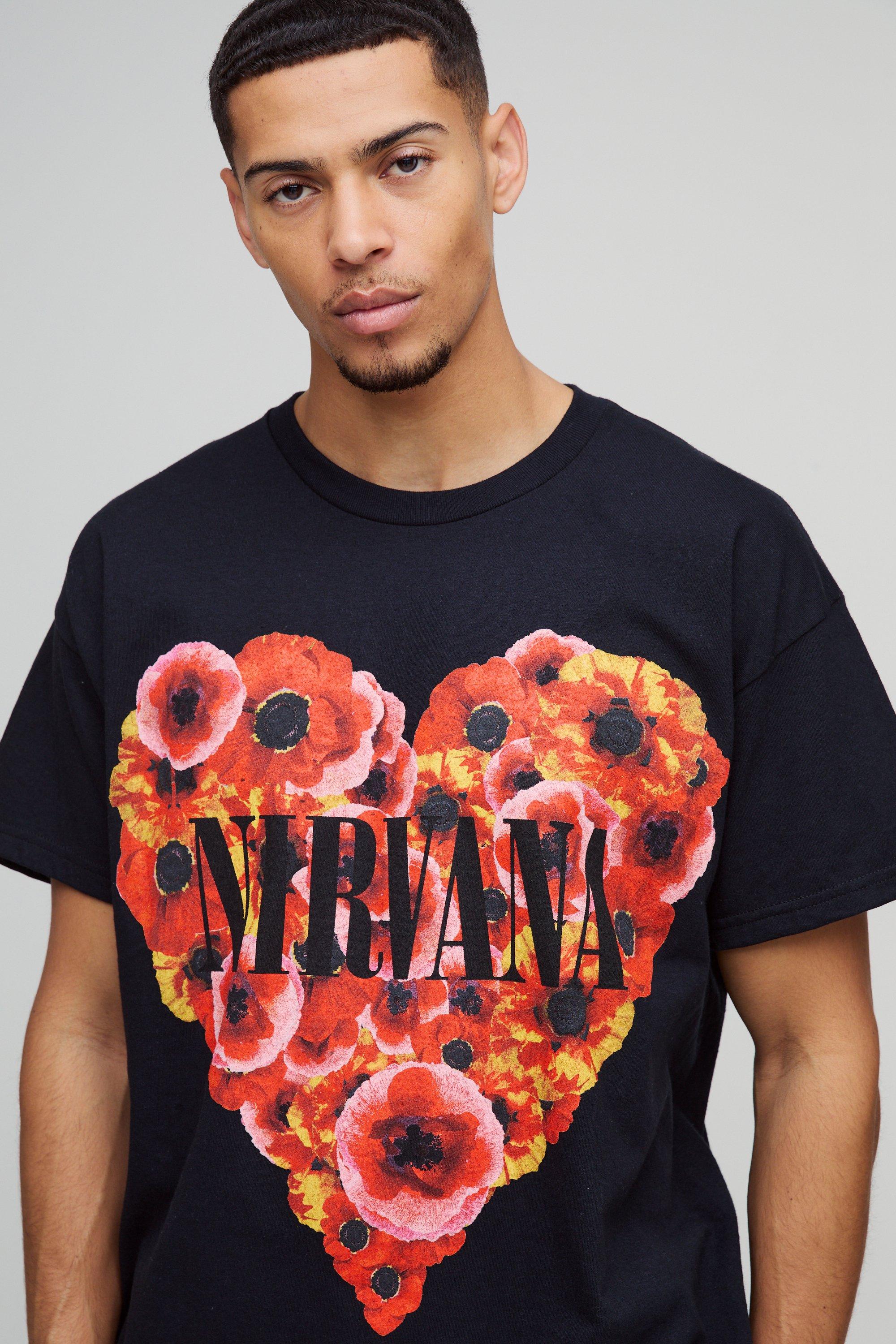 Nirvana Heart Shape Box T-Shirt Vintage Reprint Giant Tag Sz