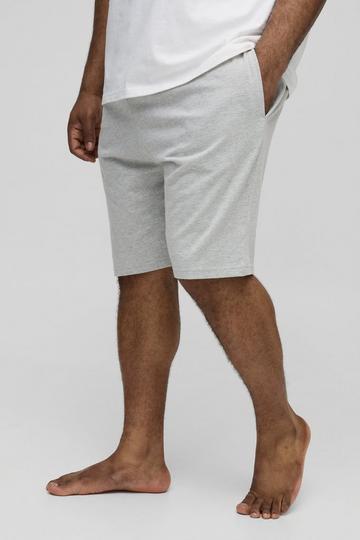 Plus MAN Mjukisshorts grey marl