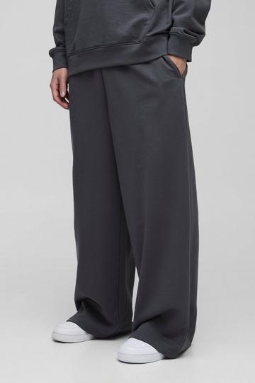 Extreme Wide Leg Basic Lightweight Jogger charcoal