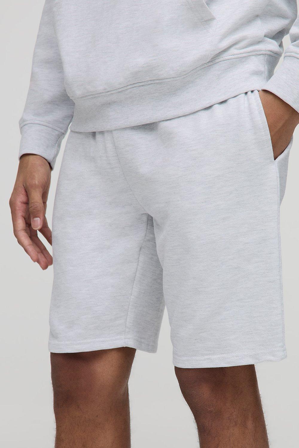 Lightweight Basic Slim Fit Mid Length Shorts