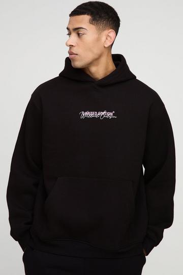 Oversized Limited Edition Hoodie black