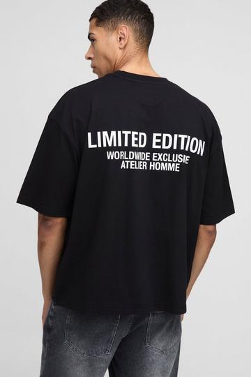 Oversized Boxy Limited Edition T-Shirt black