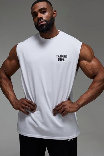 White Training Dept Oversized Tank