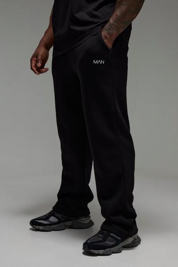 Man Active Straight Leg Man Dash Jogger black