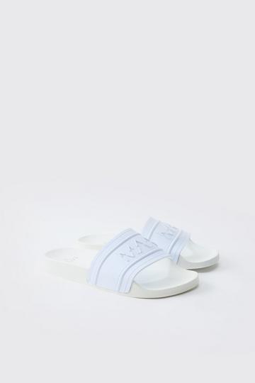 Original Man Branded Sliders white