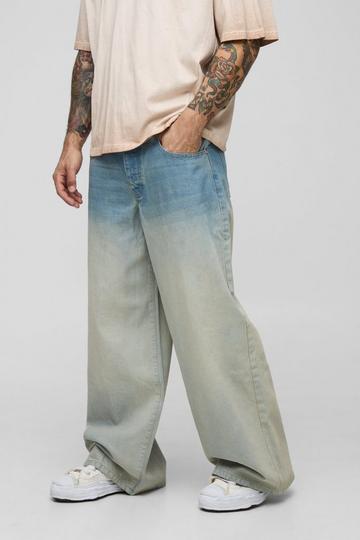 Extreme Baggy Rigid Stonewash Jeans stonewash