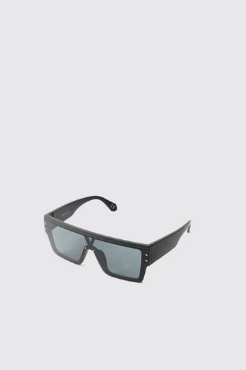 Black Shield Sunglasses black