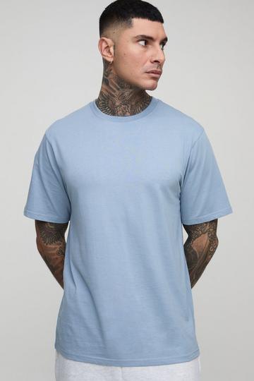 Light Brown Tall Basic Regular Fit Crew Neck T-Shirt
