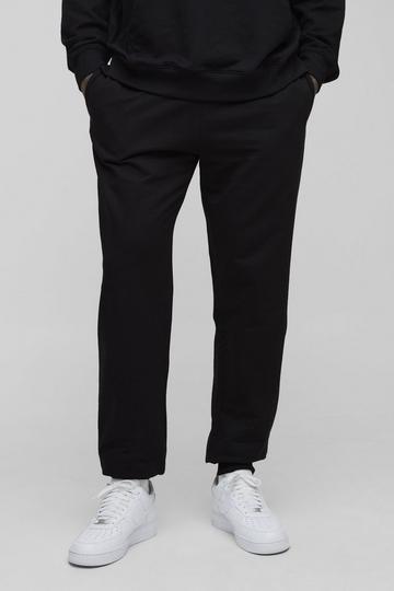 Tall 260GSM Loopback Regular Fit Basic Joggers black