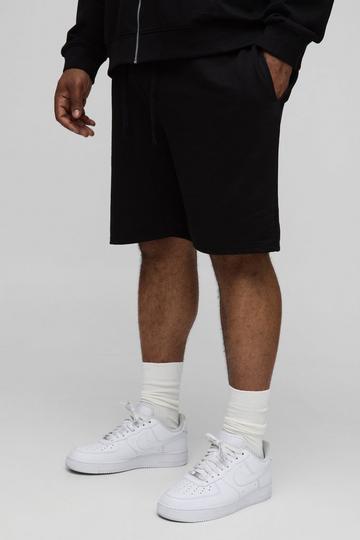 Plus Basic Slim Fit Shorts black