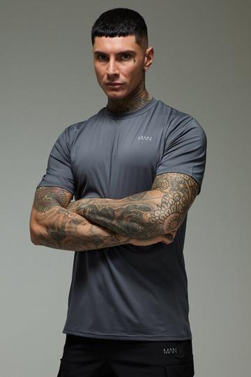 Tall Regular Fit Man Active Performance T-Shirt charcoal