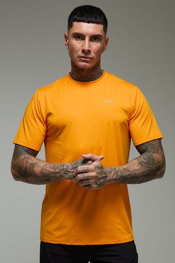 Tall Regular Fit Man Active Performance T-Shirt orange