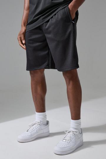 Active Oversized Mesh 9" Training Dept Basketbal Shorts black