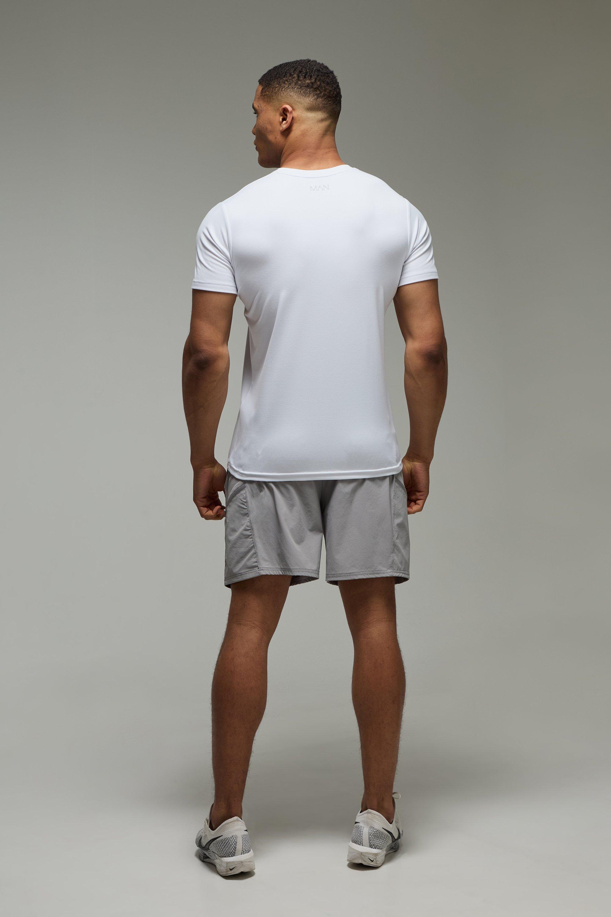 Man Active Ultra-Soft Brushed Regular Fit T-shirt | boohoo USA