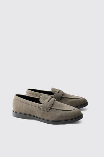 Nep Suède Loafers grey