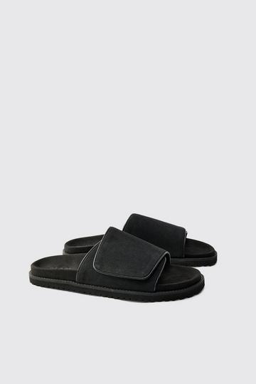 Nep Suède Sandalen black
