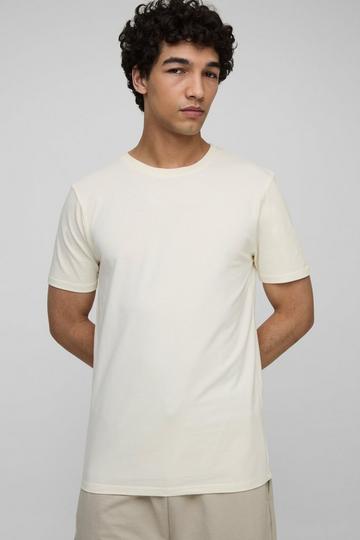 BM Signature Muscle Fit T-shirt stone